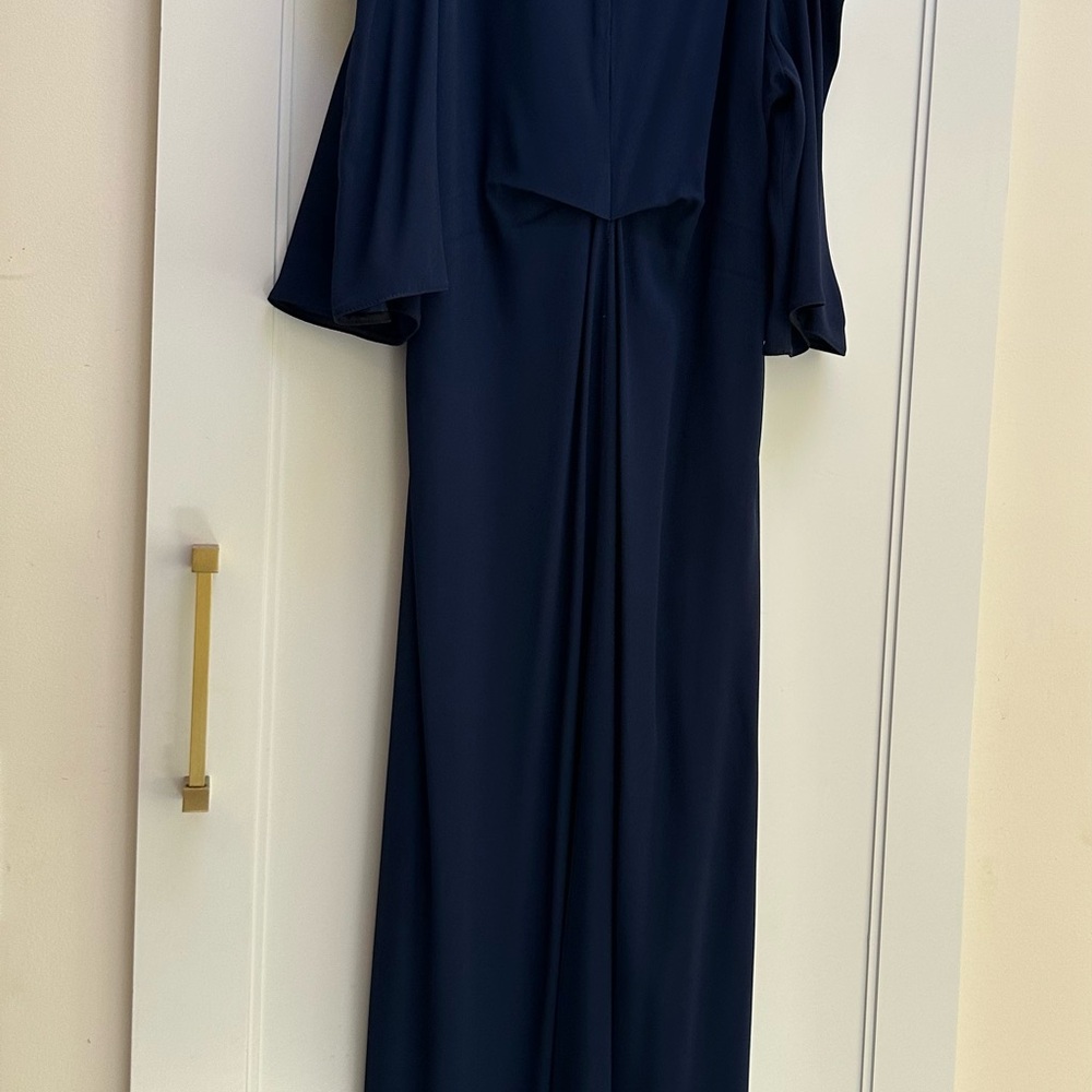 Marni Dark Blue Long Sleeve Dress
